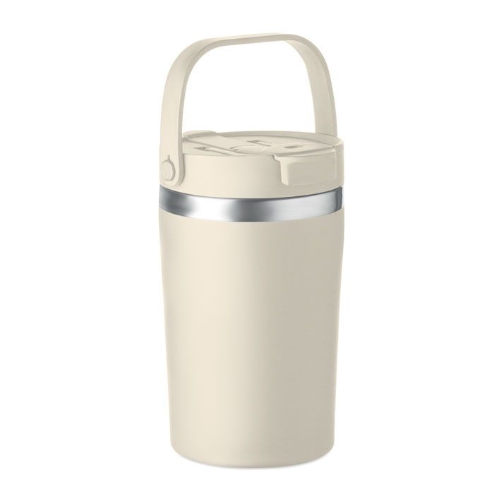 MO2922-13Cozycup Doppelwandiger Becher 350 ml_ beige