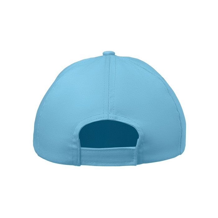 MO2346-66Buzz Kids 5-Panel-Baseball-Cap Kinder_ babyblau