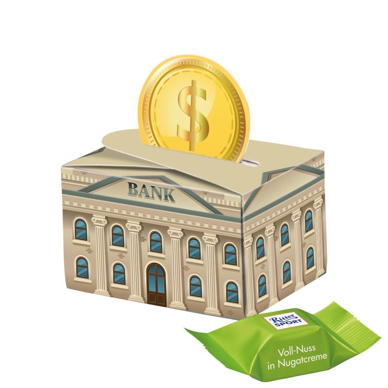 JG10233-3Geschenkbox Mini rund Ritter SPORT_ Ritter Sport Schokowuerfel_ Vollnuss Nougatcreme