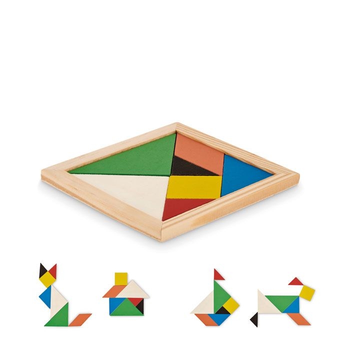 MO6693Tangram Tangram-Puzzle Holz