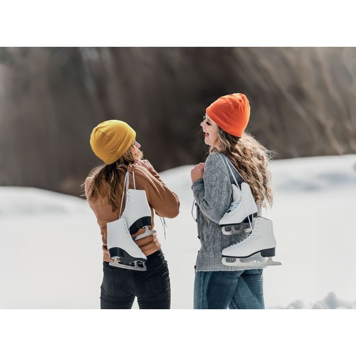 MO6645-10Lighty Unisex-Beanie Baumwolle_ orange