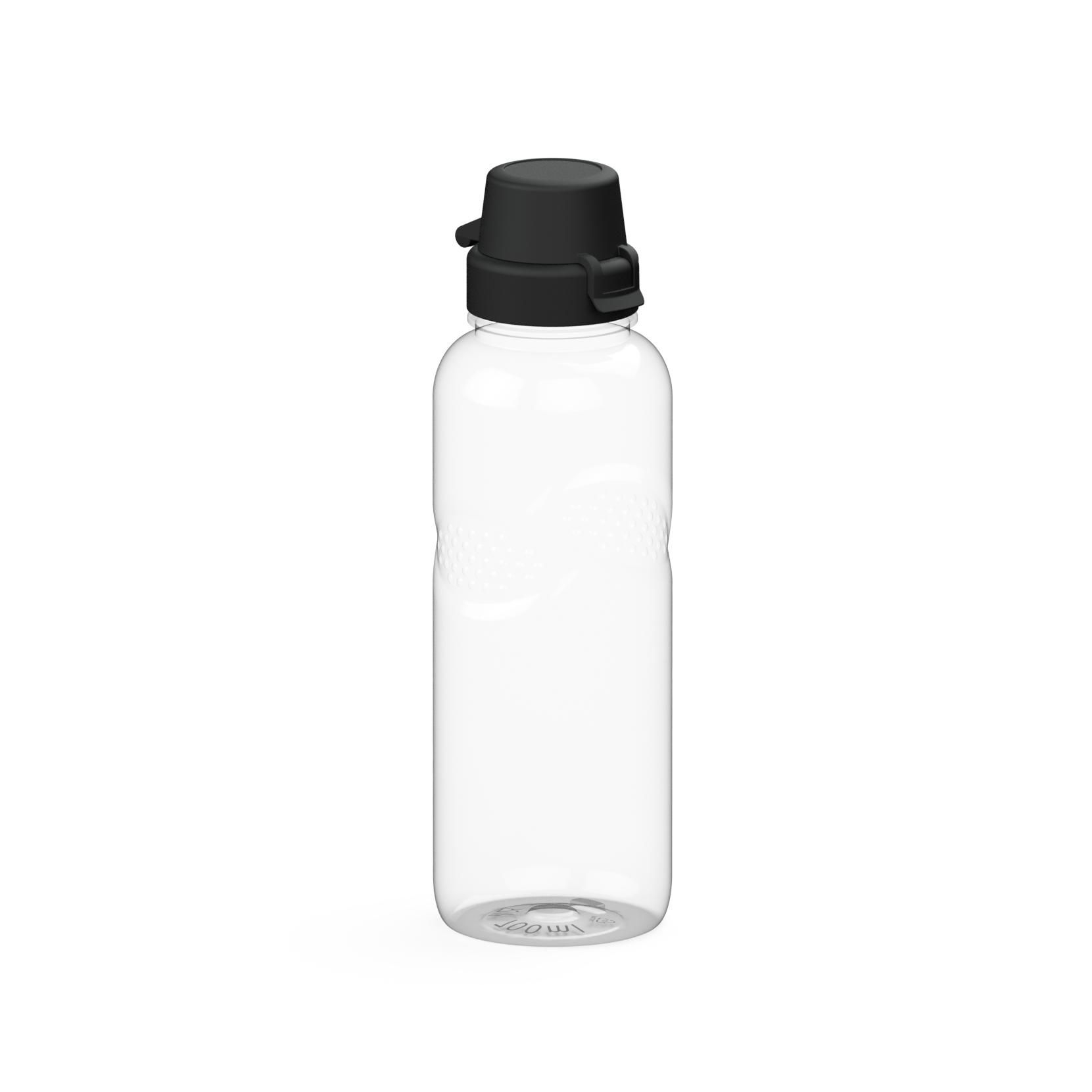 EL02230-4Trinkflasche Carve _School_ 700 ml_ RENEW_ transparent_ standard-rot