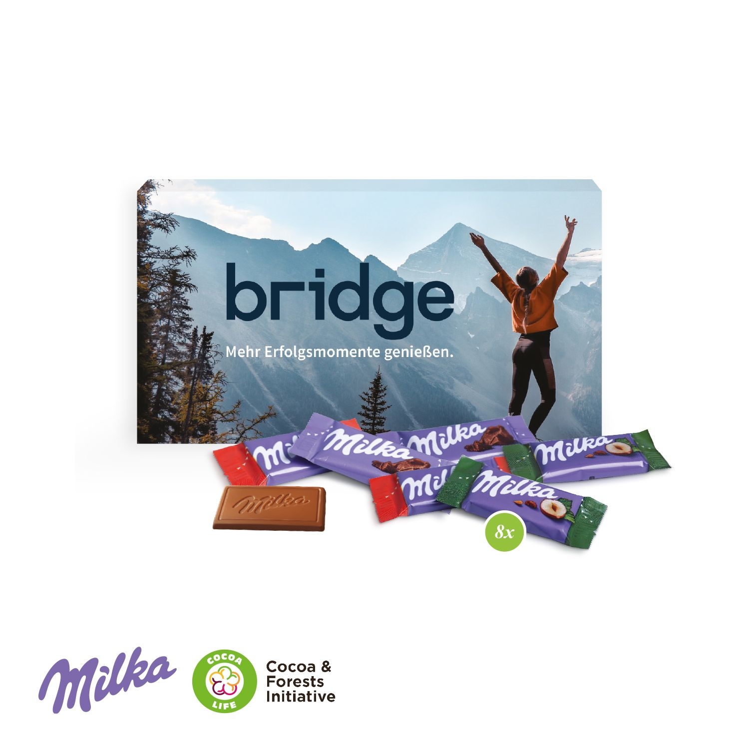 CD91157-01Milka Schokotaefelchen in Praesentbox_ Milka Schoko-Mischung