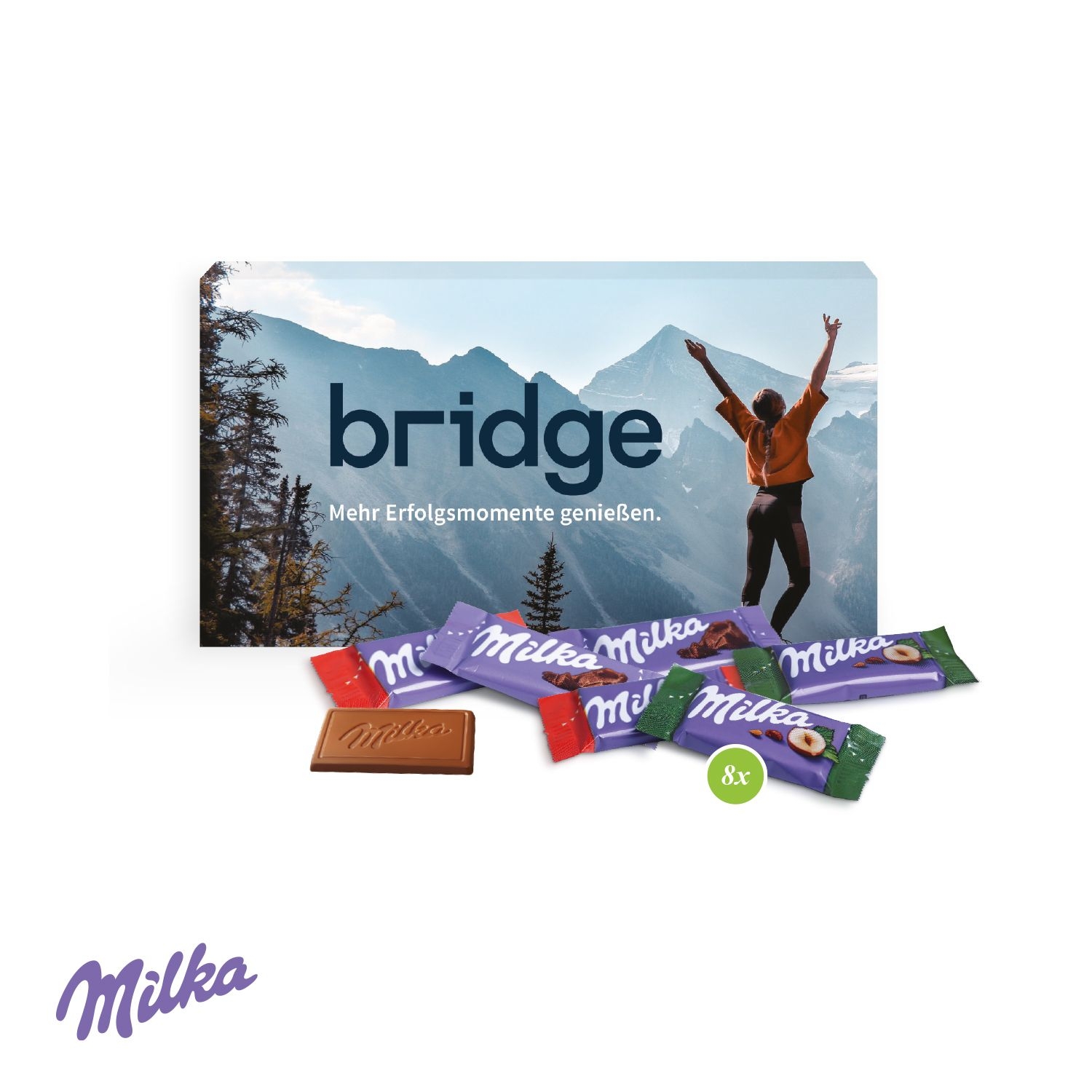 CD91157-01Milka Schokotaefelchen in Praesentbox_ Milka Schoko-Mischung