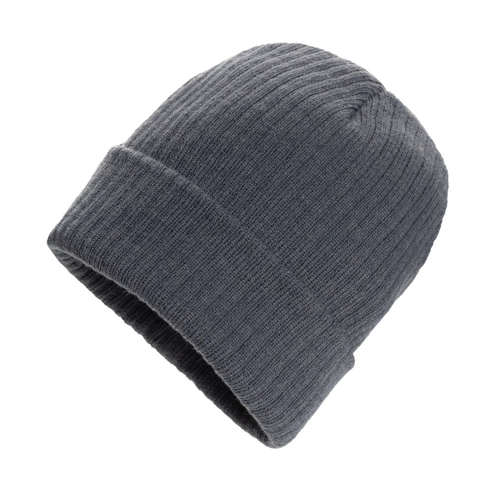 XDP453.49-02Pryor AWARE™ Polylana® Beanie mit Buendchen_ anthrazit