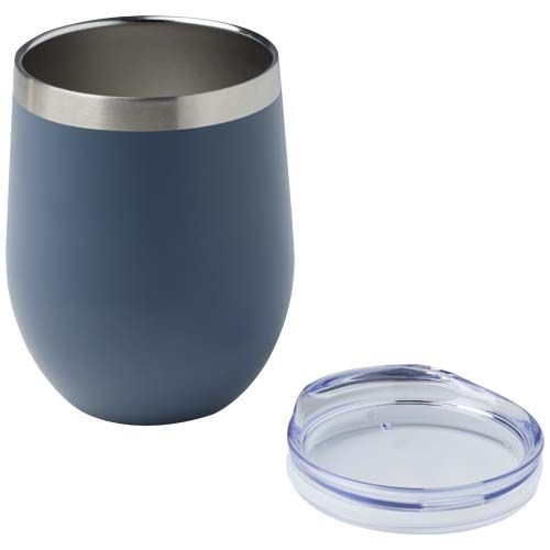 PF100799-3Corzo 350 ml RCS-zertifizierter Kupfer-Vakuum Isolierbecher aus recyceltem Edelstahl_ hale blau