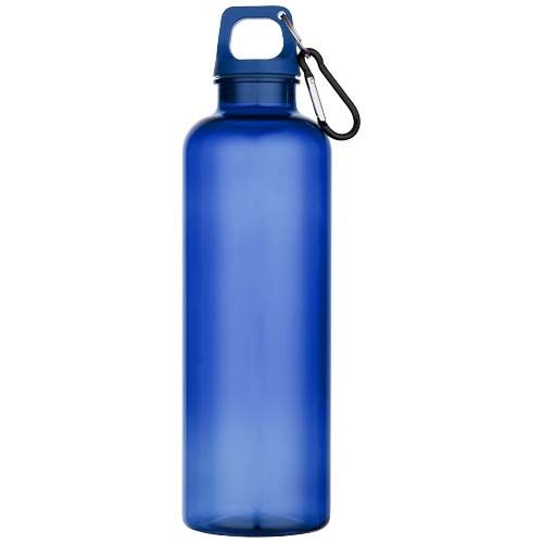 PF100877-6Oregon 750 ml RCS-zertifizierte Trinkflasche aus recyceltem Kunststoff mit Karabinerhaken_ royalblau
