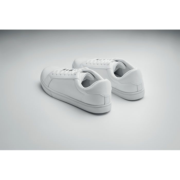 MO2045-06Blancos Sneakers aus PU Gr. 45_ weiss