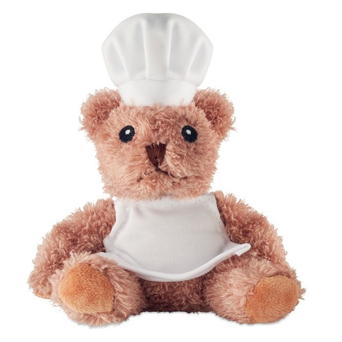 MO2837-06Teddchef Teddybaer Koch_ weiss