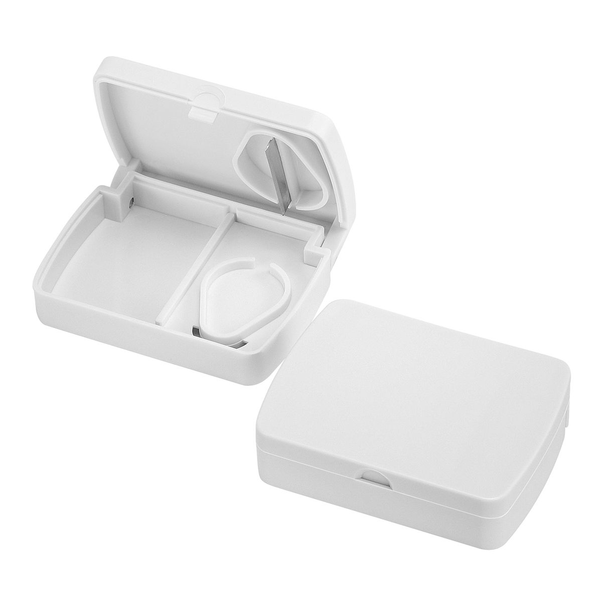 HE7977-0Pillendose _Omega_ weiss