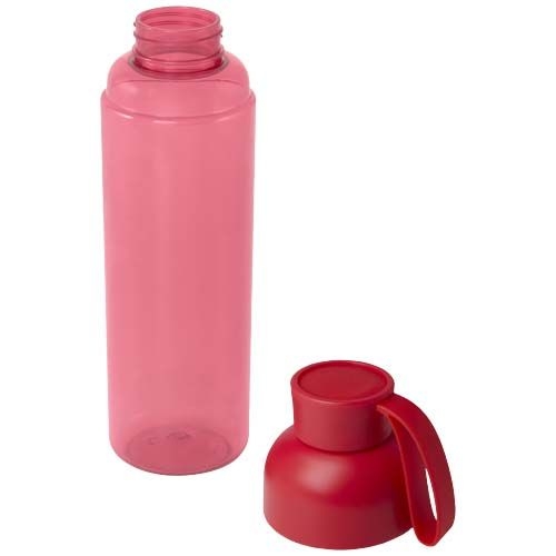 PF100803-7Illuminate 600 ml RPET-Wasserflasche_ rot
