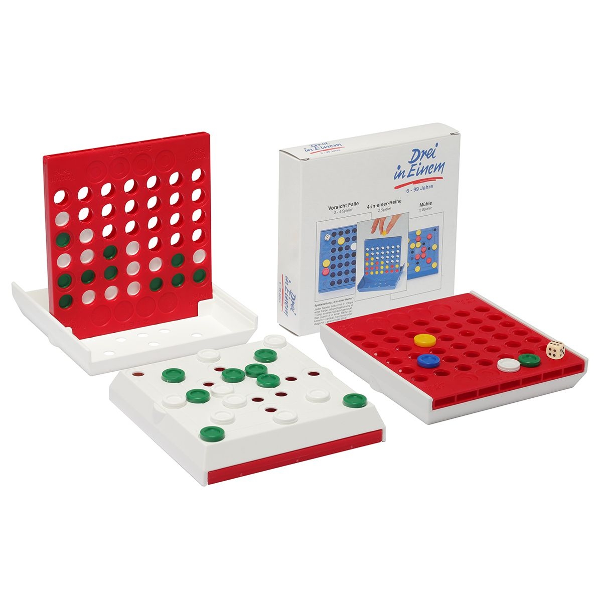 HE7071-0-1Reisespiel _Trio_ rot_ rot