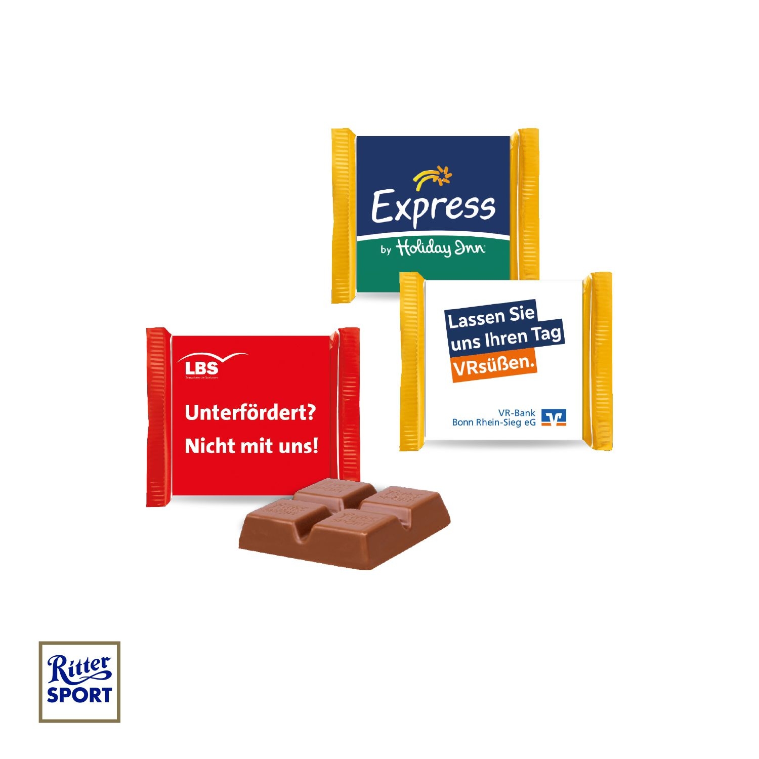 CD91291-02Ritter SPORT Mini mit Werbebanderole_ Alpenmilch