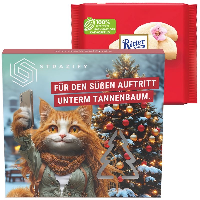 JG20157-3Praesentbox Premium_ Ritter SPORT 100g_ Marzipan_ Tannenbaum