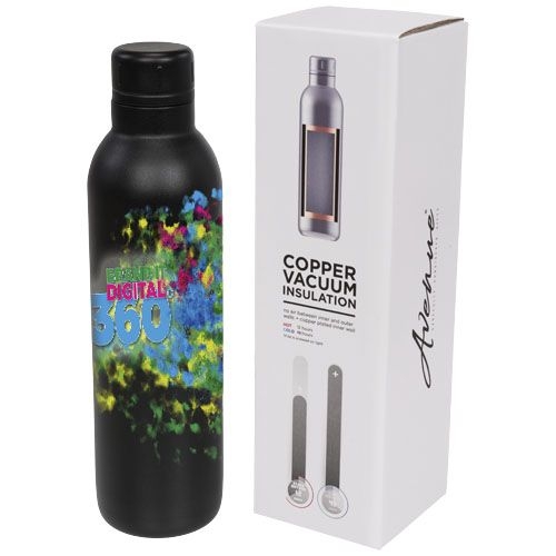 PF100549-1Odin 510 ml Kupfer-Vakuum Isolierflasche_ schwarz