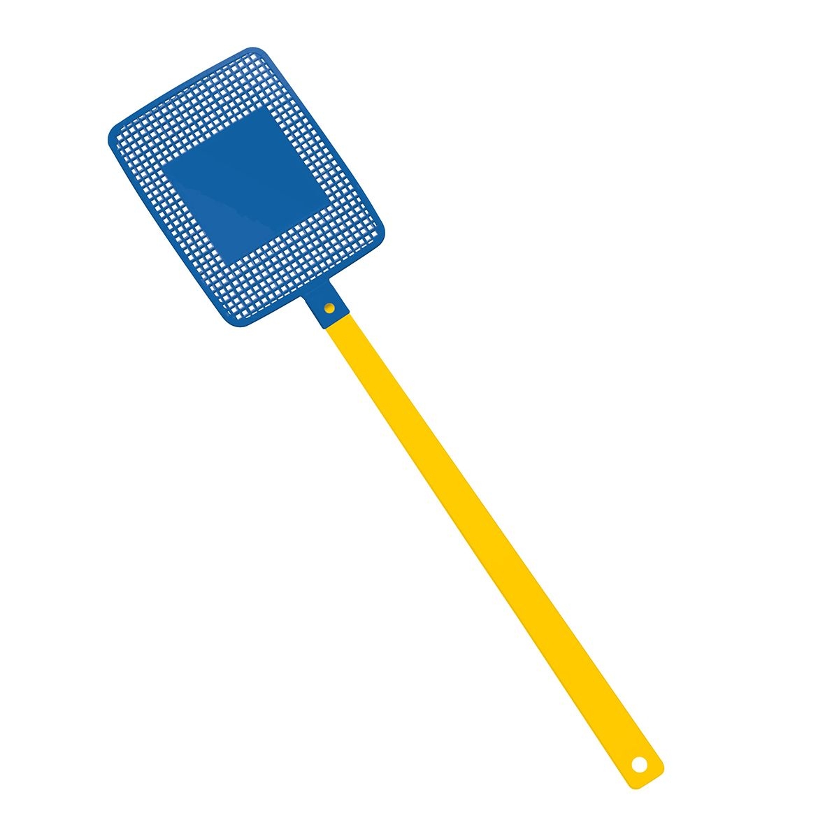 HE7806-4-3Fliegenklatsche _Rechteck_ gelb_ blau