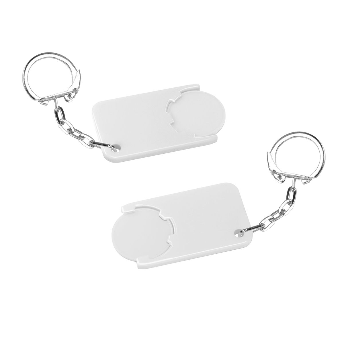 HE7454K-0-0Chiphalter mit 1€-Chip _Beta_ weiss_ weiss