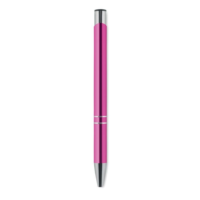 MO8893-38Bern Kugelschreiber recyceltes Alu_ fuchsia
