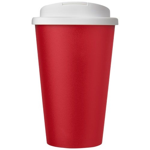 PF210695-19Americano® 350 ml Isolierbecher mit auslaufsicherem Schraubverschluss_ rot_weiss