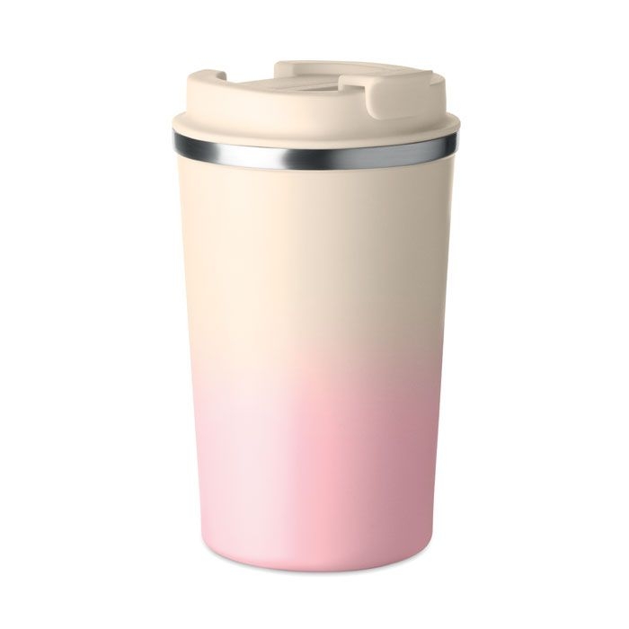 MO2885-11Brace Gradient Doppelwandiger Becher 350 ml_ babyrosa