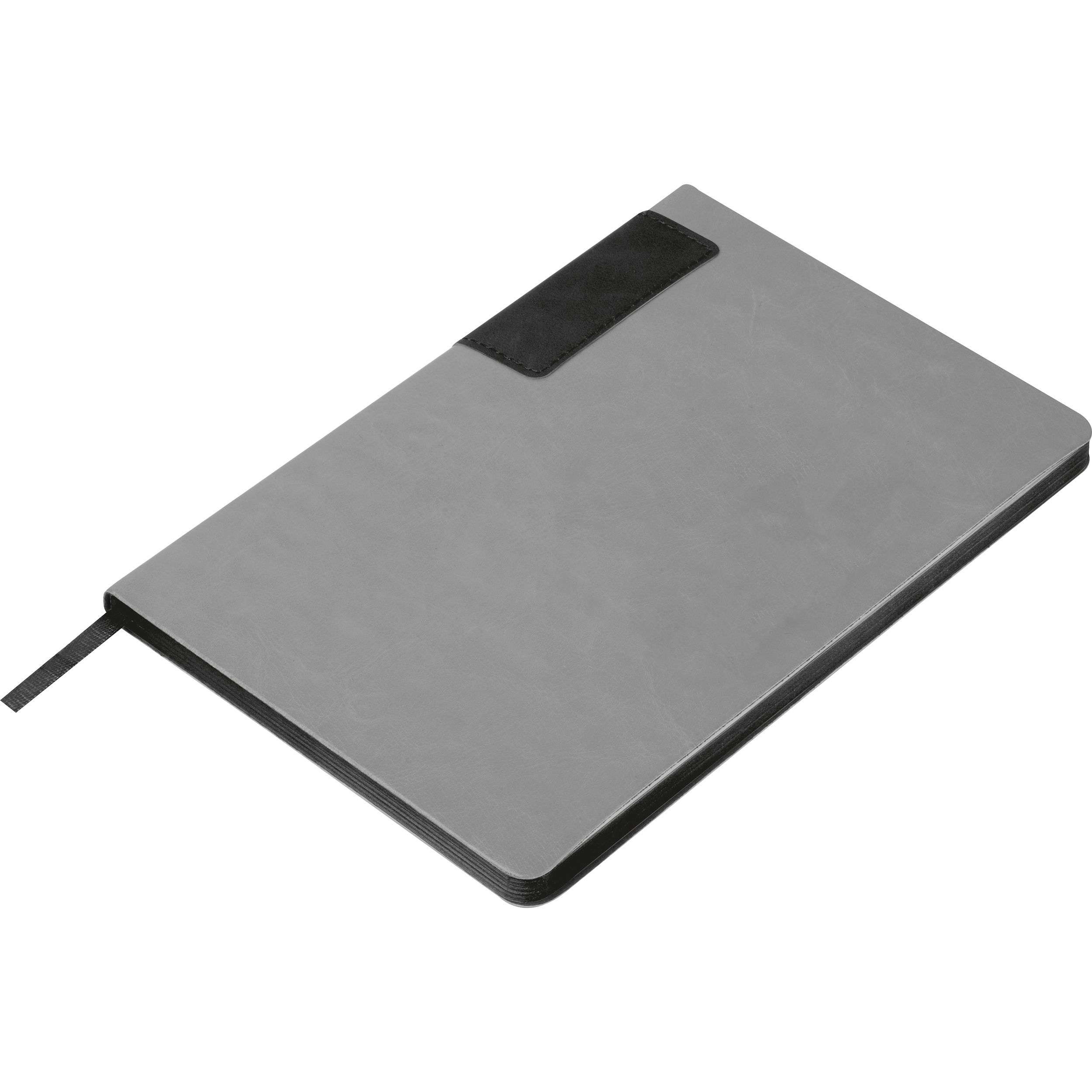 MA25477-03A5 Notizbuch mit farbigem Schnitt EVAN_ schwarz