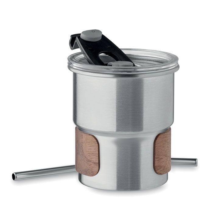 MO2423-16Mate Einwandiger Becher 260 ml_ mattsilber