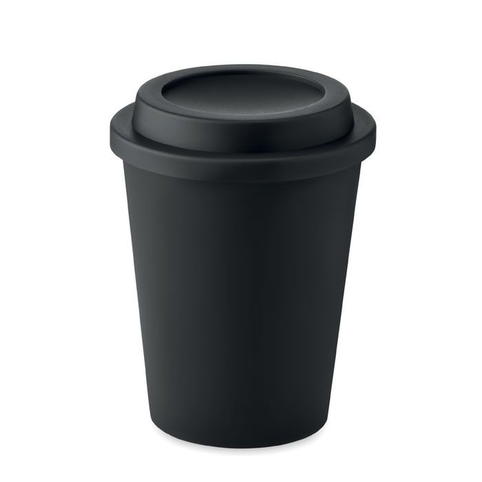 MO6583-03Sora Doppelwandiger Becher PP 300ml_ schwarz