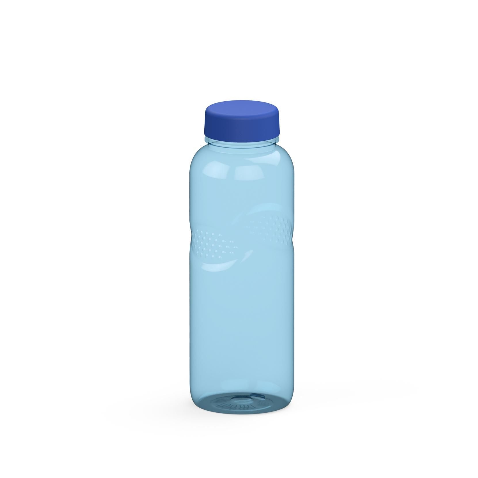 EL01571-6Trinkflasche Carve _Refresh_ 700 ml_ transparent-blau_ blau