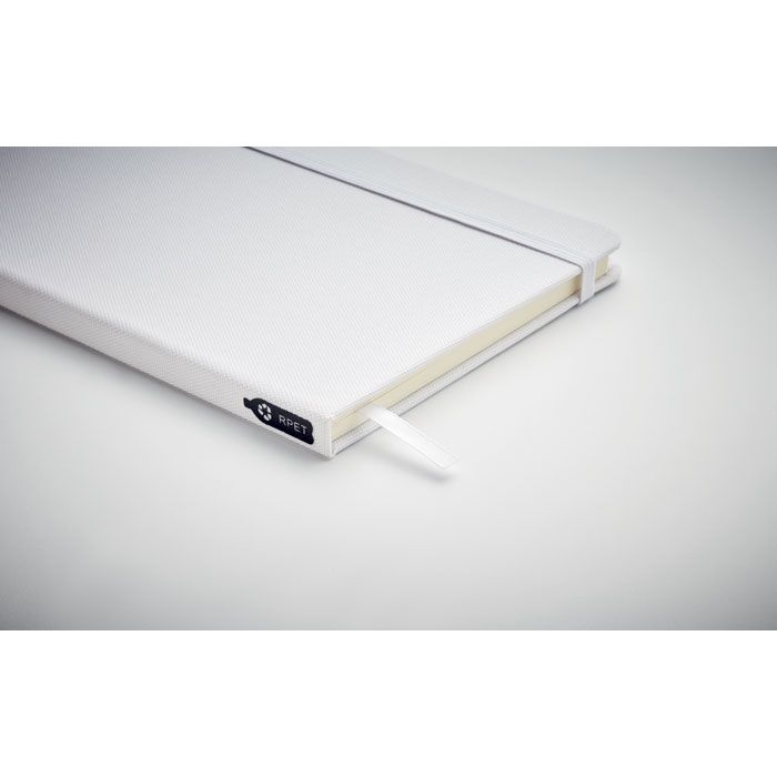 MO9966-06Note Rpet DIN A5 Notizbuch_ weiss