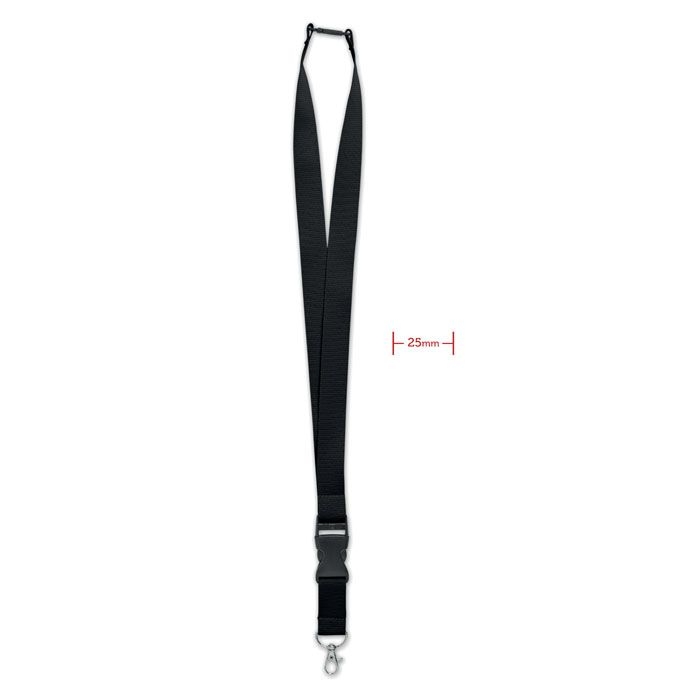 MO9661Wide Lany Lanyard mit Metallkarabiner