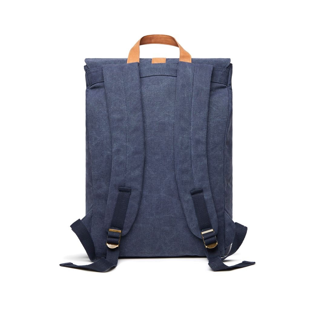 XDV52101-2VINGA Bosler Rucksack aus GRS recyceltem Canvas_ navy blau
