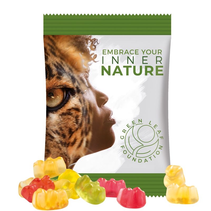 JG10062-1Minituete 15 g Trolli Fruchtgummi Standardformen_ Premium-Baerchen_ weisse Folie