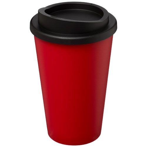 PF220001-8Americano® 350 ml Isolierbecher_ schwarz_rot