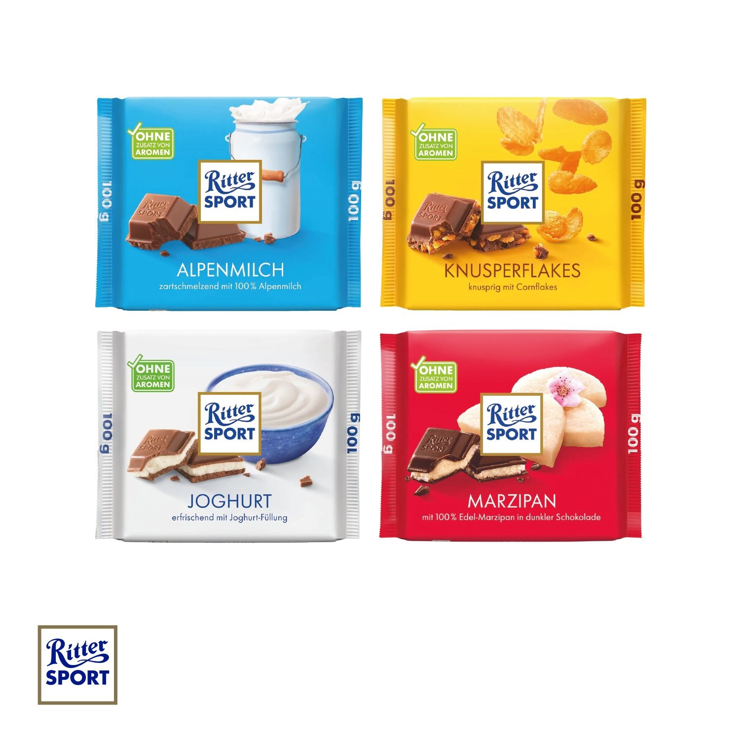 CD91296-01Ritter SPORT mit Werbebanderole_ Alpenmilch