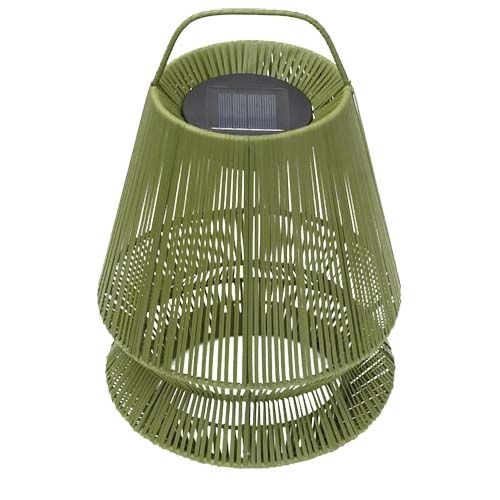 PF124491-2Originalhome Lampion tragbare Laterne aus recyceltem Material_ gruen