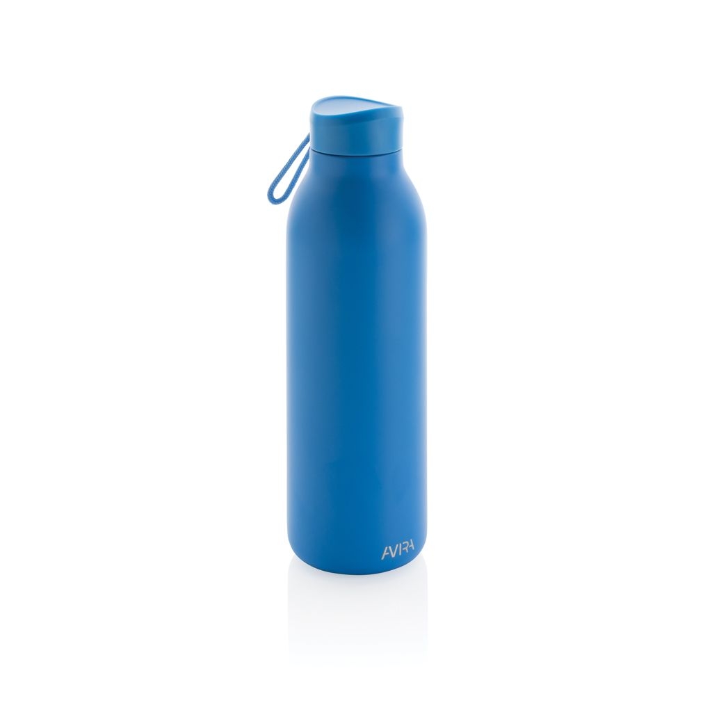 XDP438.00-5Avira Avior RCS recycelte Stainless-Steel Flasche 500ml_ blau