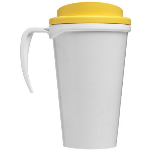 PF210006-12Brite-Ameriano® Grande 350 ml Isolierbecher_ weiss_gelb