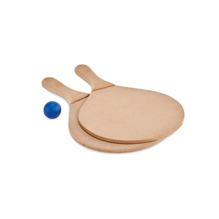 MO6829-40Raquet Beachball Spiel_ holz