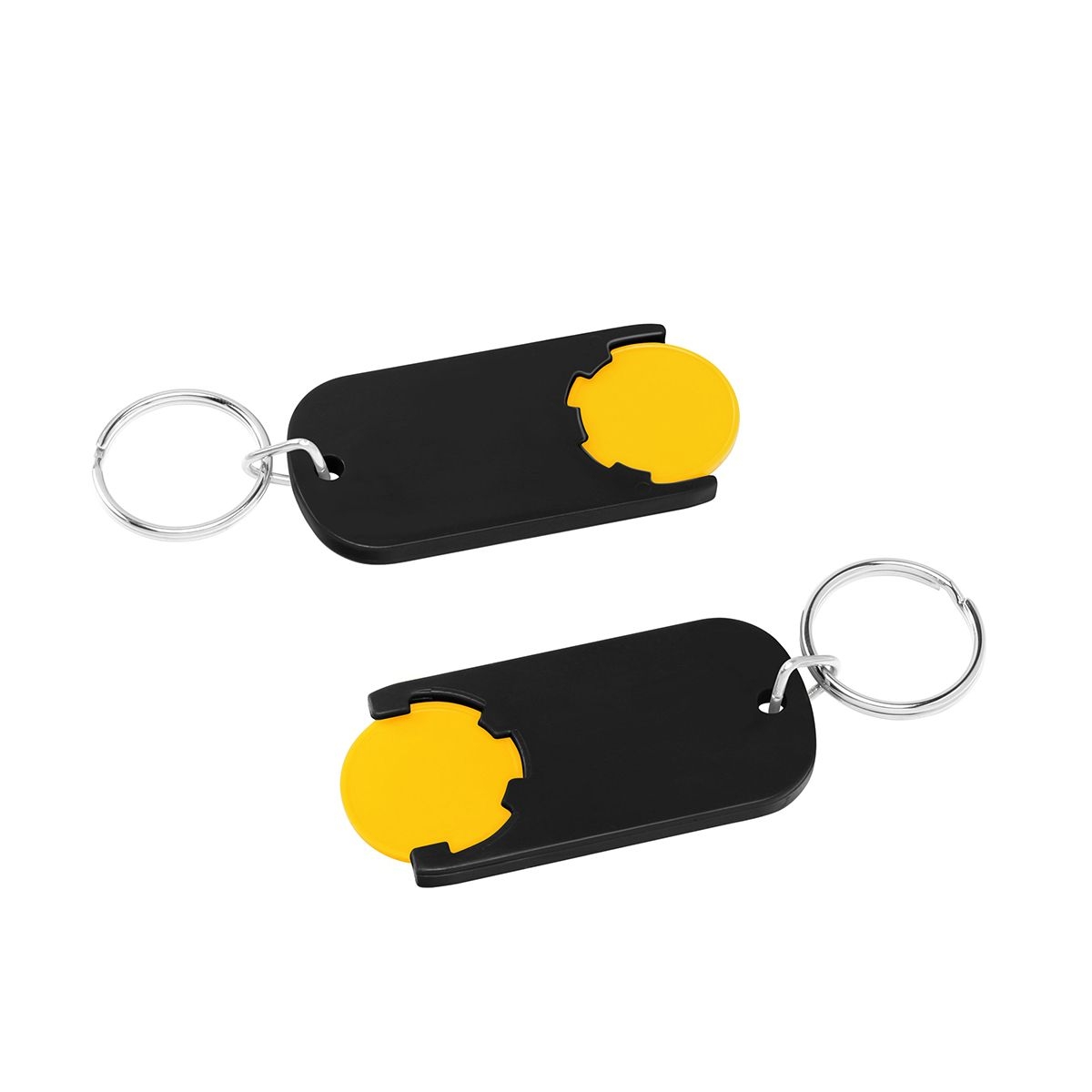 HE7439R-4-6Chiphalter mit 1€-Chip _Alpha_ gelb_ schwarz