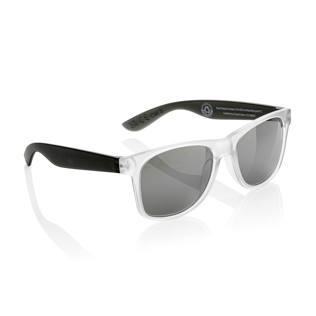 XDP453_87Gleam Sonnenbrille aus RCS rec. PC mit verspiegelten Glaesern