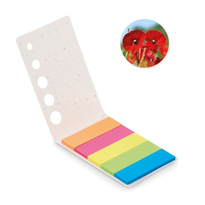 MO6511-06Memo Seed Samenpapier Markerblock_ weiss