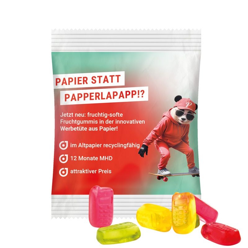 JG18061-4Minituete 10 g Trolli Fruchtgummi Standardformen_ Handy_ weiss