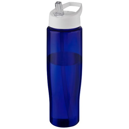 PF210449-2H2O Active® Eco Tempo 700 ml Sportflasche mit Ausgussdeckel_ weiss_blau