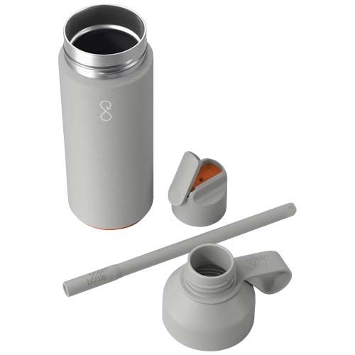 PF100816-5Ocean Bottle GO 500 ml vakuumisolierte Flasche_ felsgrau