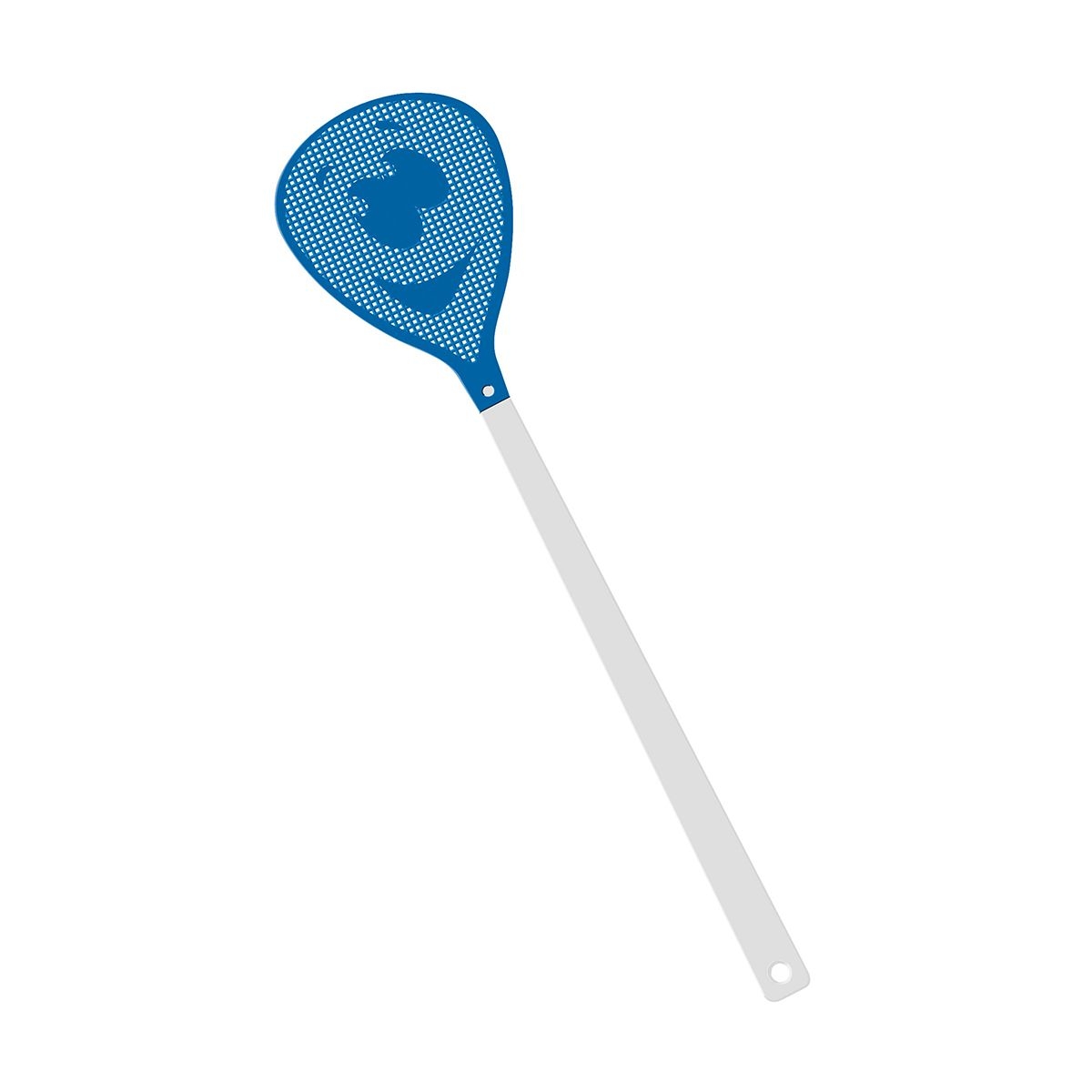 HE7852-0-3Fliegenklatsche _Gesicht_ weiss_ blau