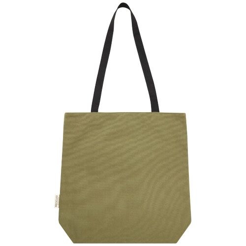 PF130042-2Joey vielseitige Tragetasche aus GRS recyceltem Canvas 14 L_ olive