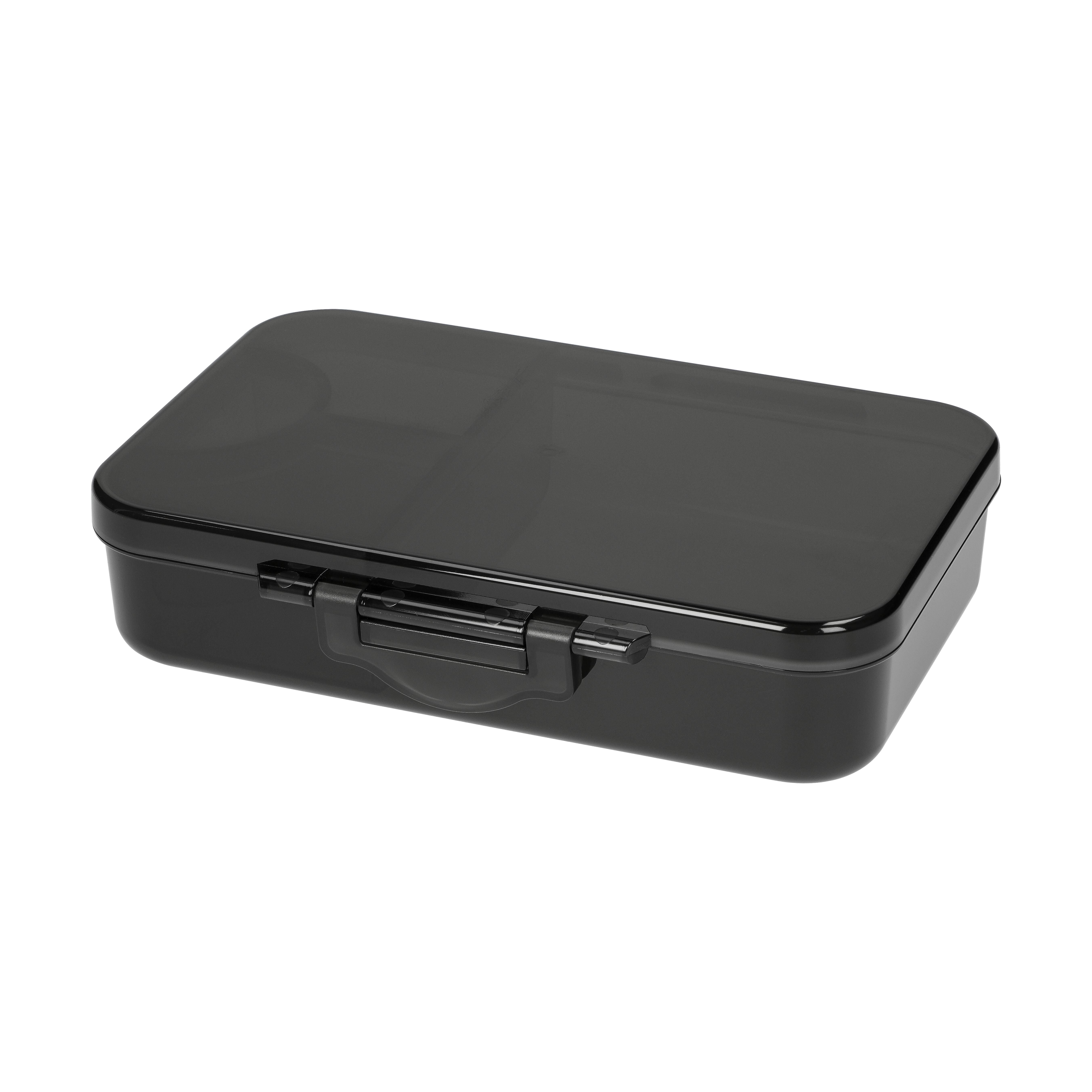 EL02317-6Vorratsdose _Triva_ transparent-schwarz