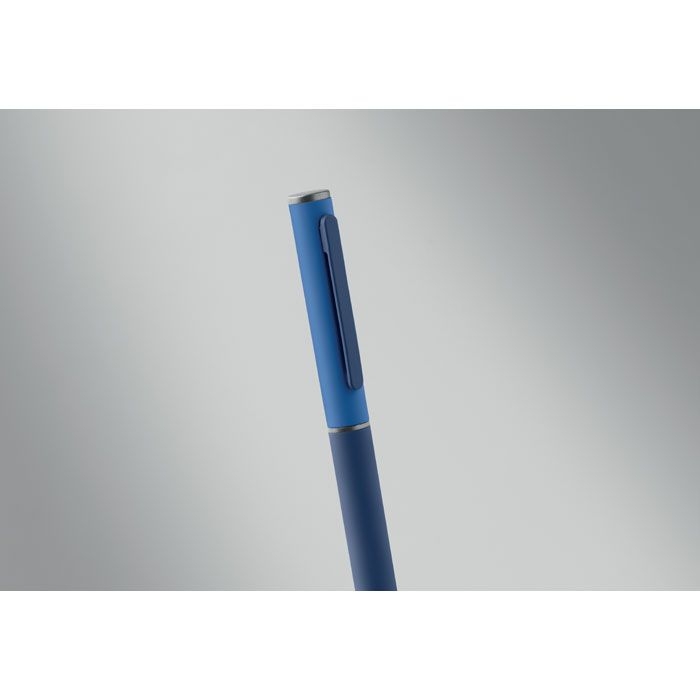 MO3174-04Fillan Drehkugelschreiber recy. Alu_ blau