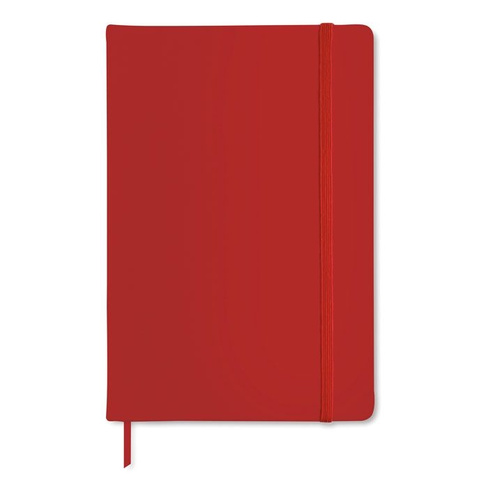MO1804-05Arconot Lined DIN A5 Notizbuch_ liniert_ rot