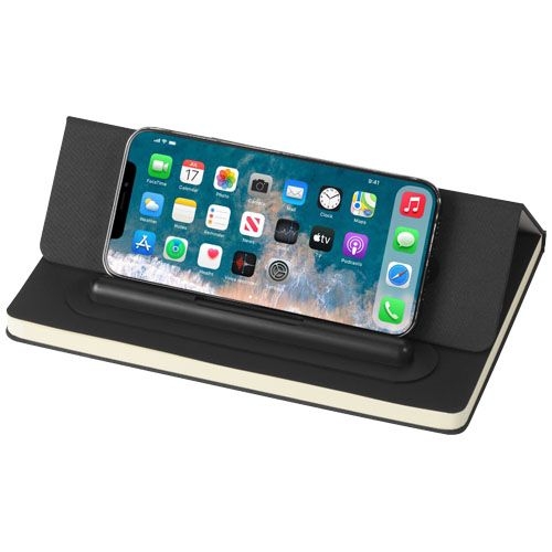 PF107873-3Skribo Kugelschreiber und Notizbuch im Set_ schwarz